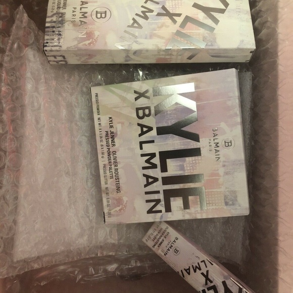 Kylie X Balmain Cosmetic Makeup Bundle Palette Kit